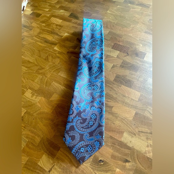 EROS Neck Tie 100% Silk made in Italy NWT - Picture 1 of 2